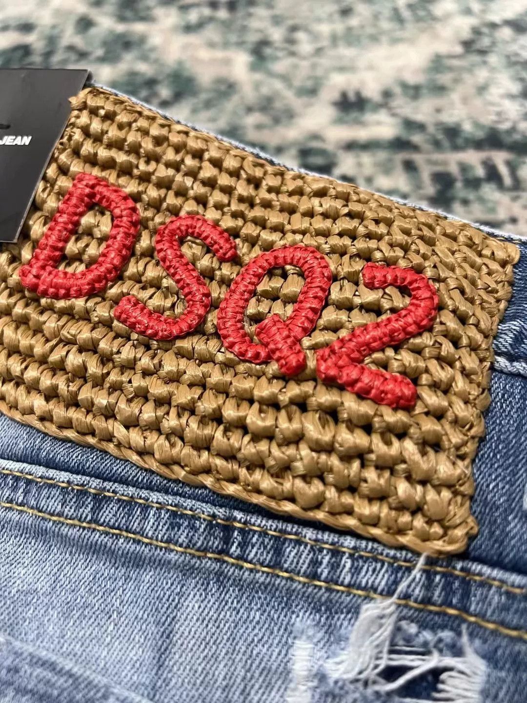 Dsquared2 dsquared2 big brother blue distressed jeans Size US 31 - 6 Thumbnail