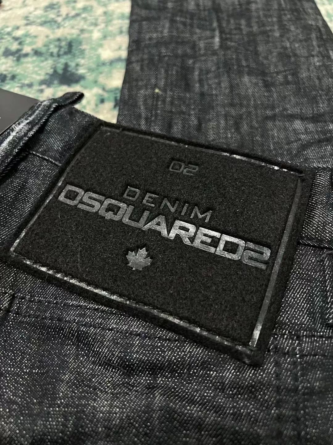 Dsquared2 dsquared2 black gray washed biker jeans Size US 31 - 4 Thumbnail