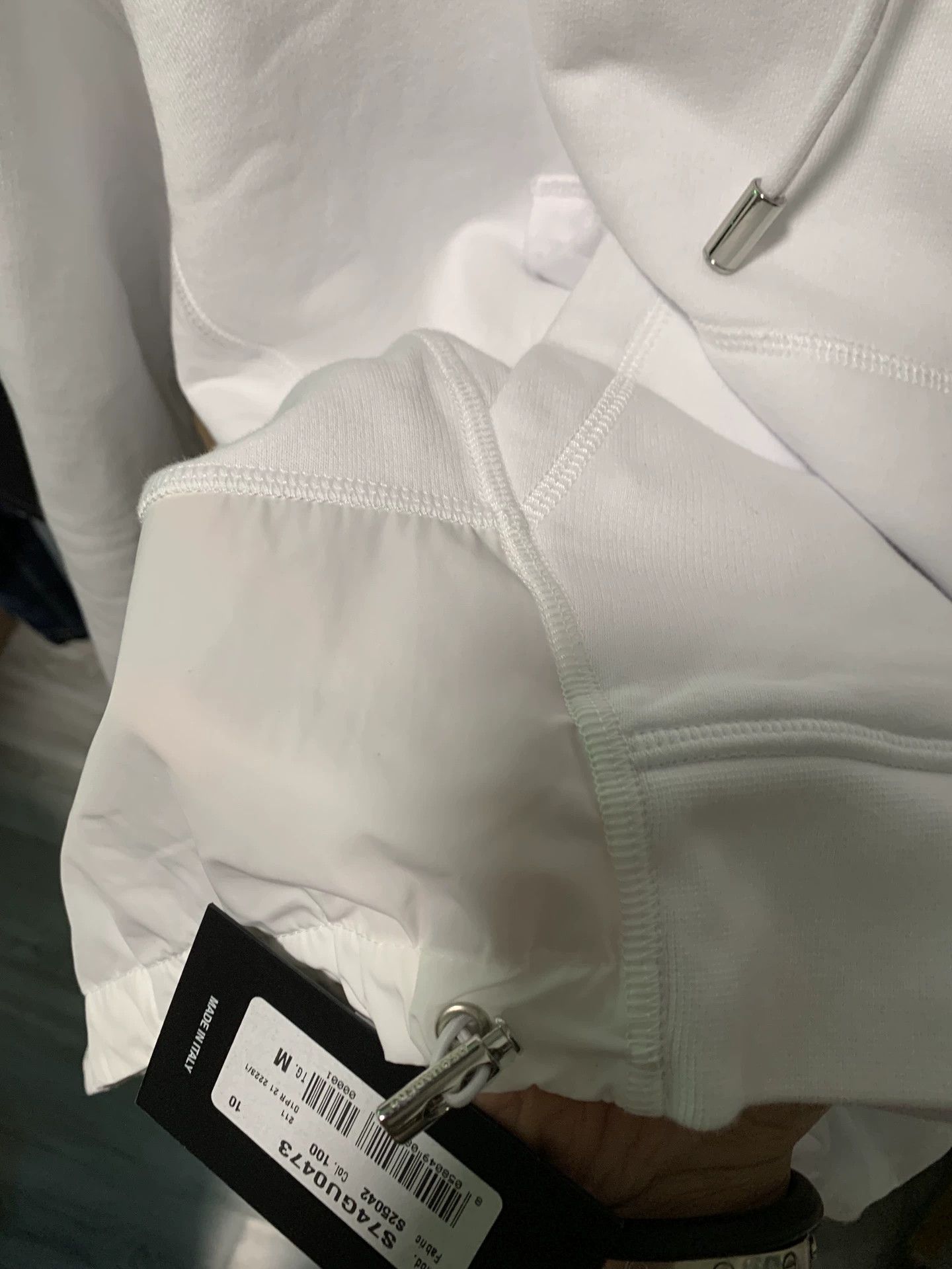 Dsquared2 dsquared2 2021 white hoodie with patches Size US M / EU 48-50 / 2 - 6 Thumbnail