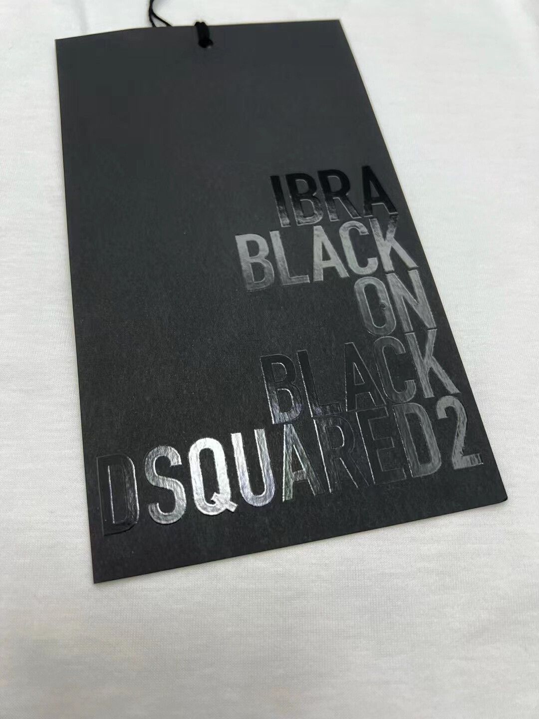 Dsquared2 dsquared2 ibra black short sleeve t-shirt Size US M / EU 48-50 / 2 - 5 Thumbnail