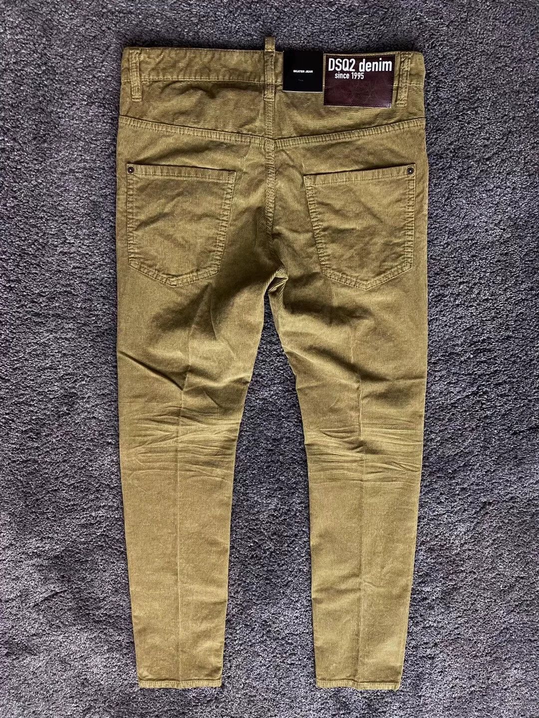 Dsquared2 dsquared2 khaki green corduroy skater pants Size US 31 - 2 Thumbnail