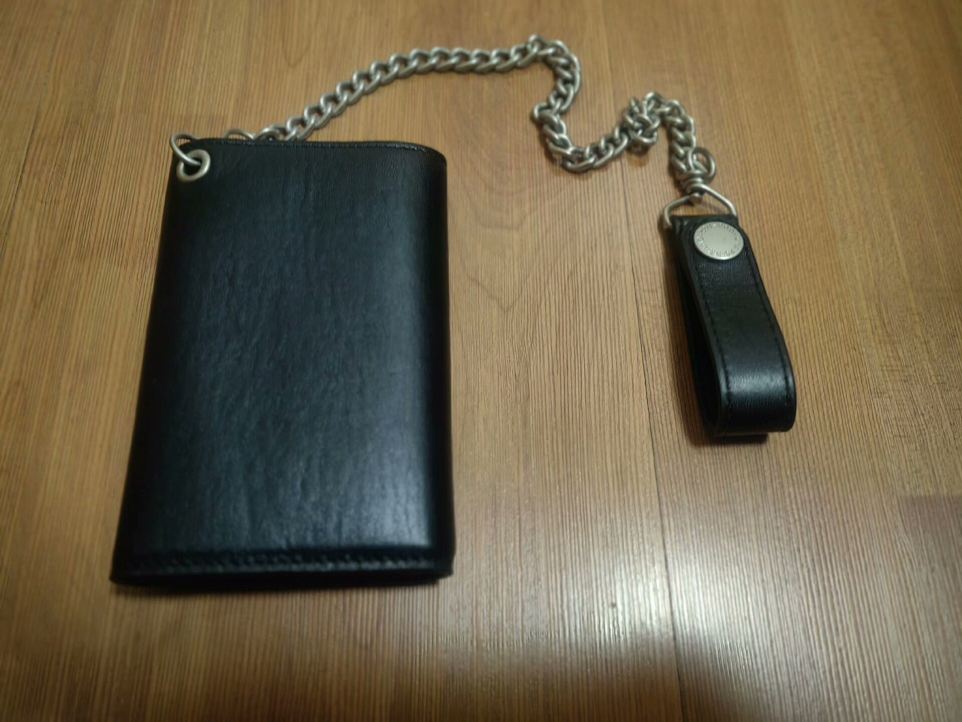 Wtaps wtaps leather wallet with chain detail Size ONE SIZE - 7 Thumbnail