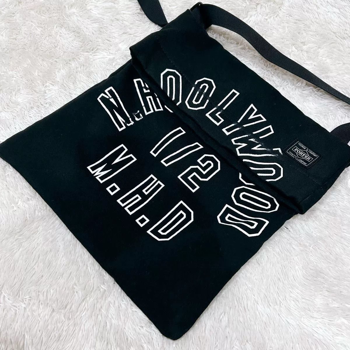 N.Hoolywood N.HOOLYWOOD × PORTER Crossbody Bag in Black Size ONE SIZE - 3 Thumbnail