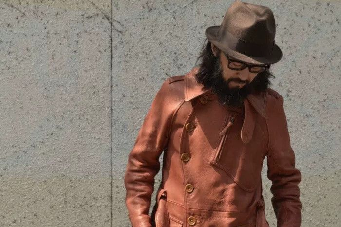Freewheelers rustic red aviator coat by freewheelers Size US M / EU 48-50 / 2 - 9 Thumbnail