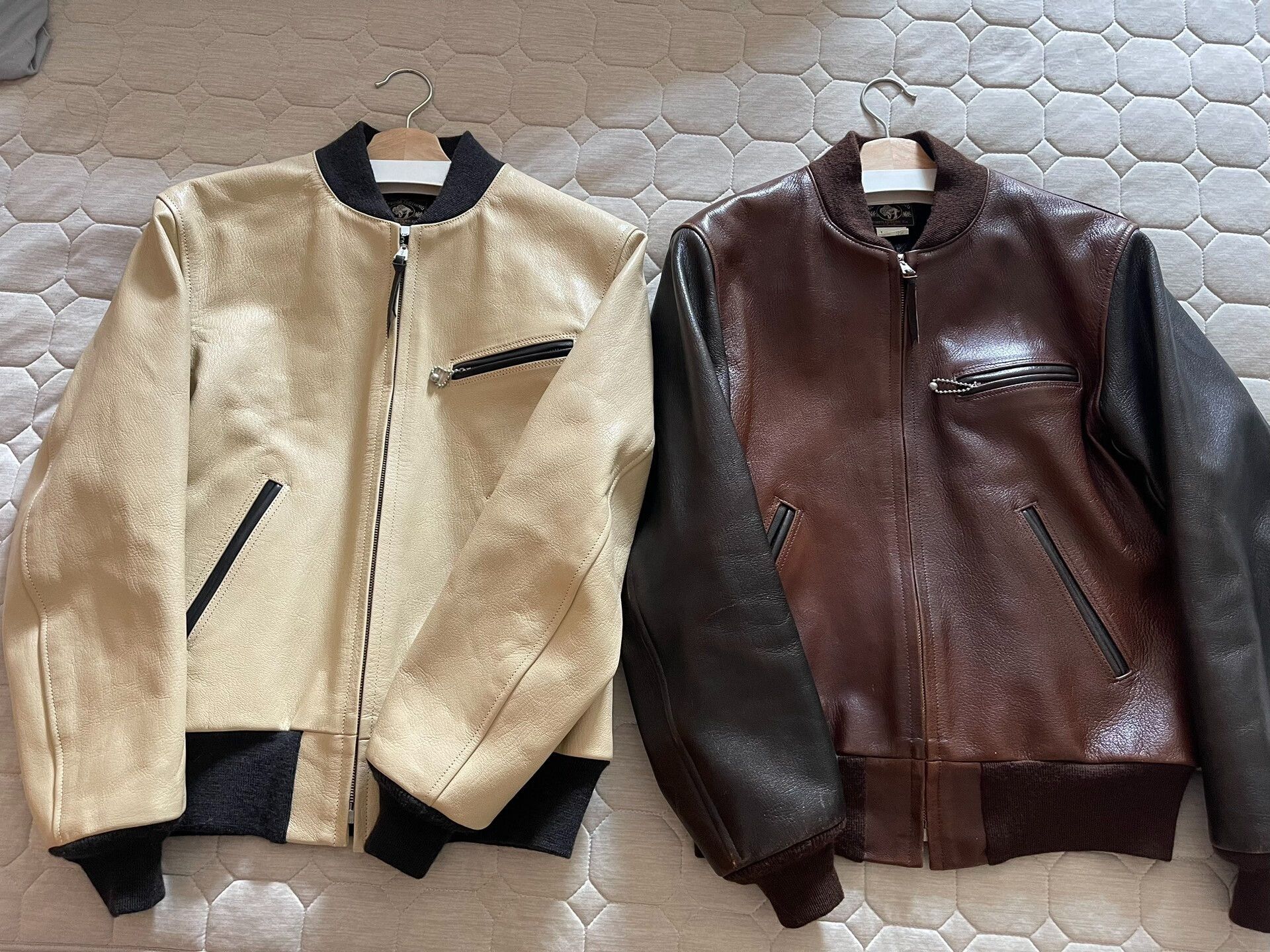 Freewheelers freewheelers skull leather bomber jacket Size US M / EU 48-50 / 2 - 6 Thumbnail