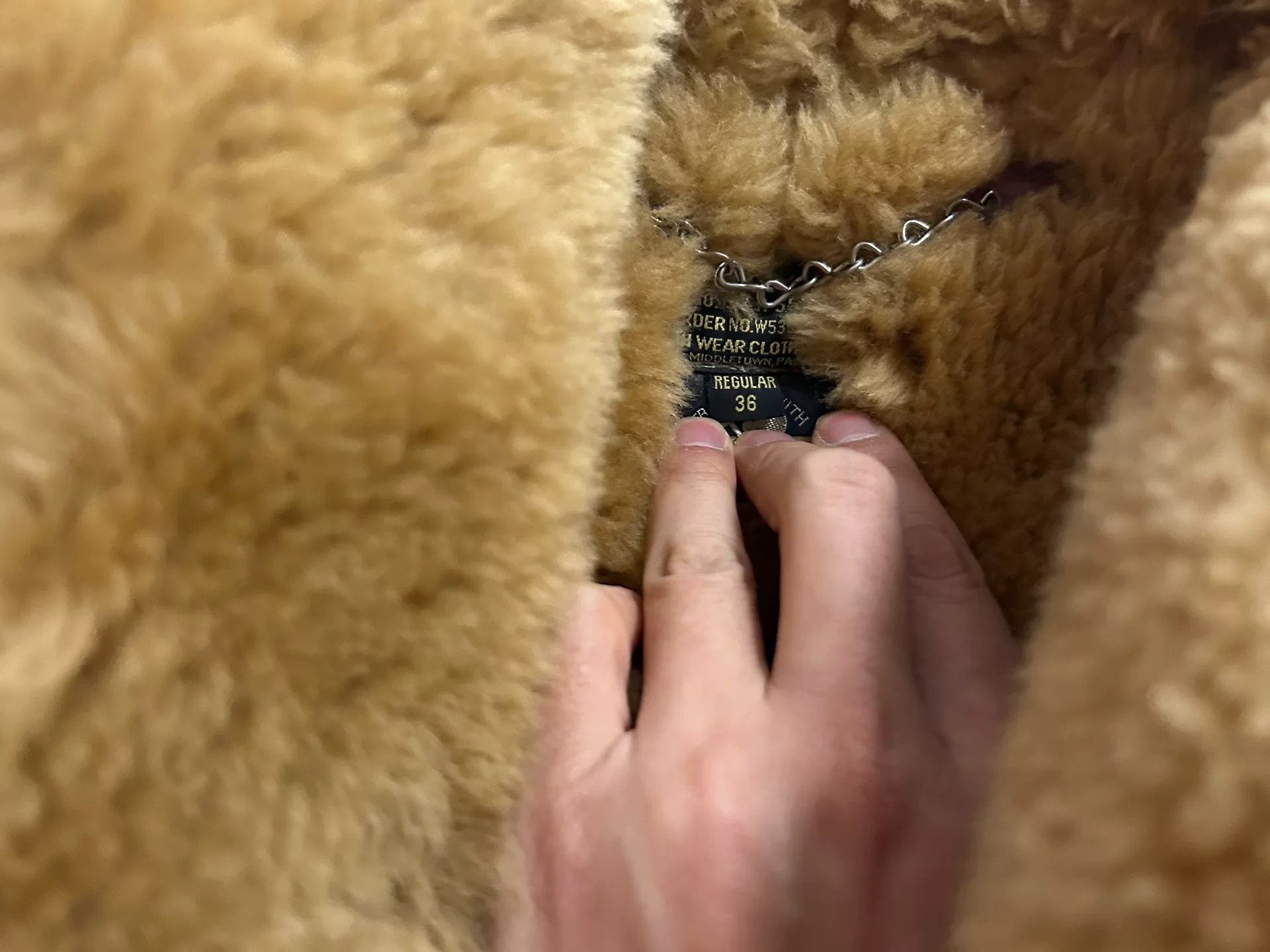 The Real McCoy's vintage real mccoy's shearling bomber jacket Size US M / EU 48-50 / 2 - 7 Thumbnail