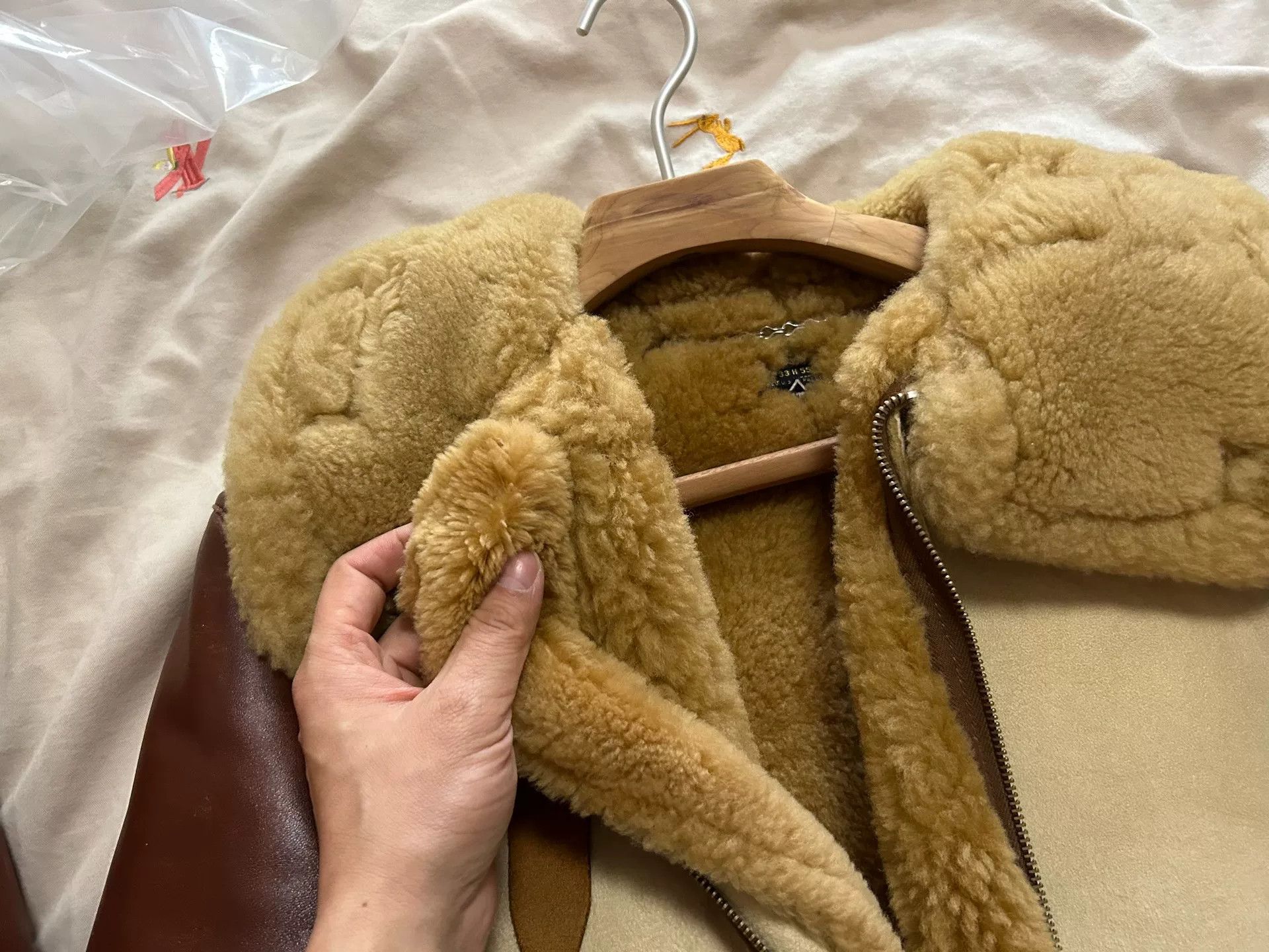 The Real McCoy's vintage real mccoy's shearling bomber jacket Size US M / EU 48-50 / 2 - 5 Thumbnail