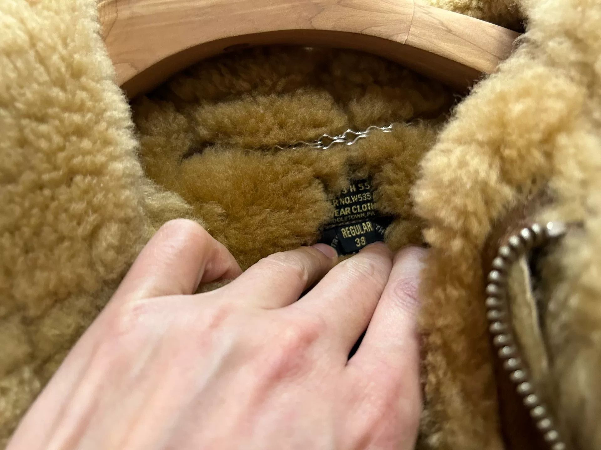 The Real McCoy's vintage real mccoy's shearling bomber jacket Size US M / EU 48-50 / 2 - 6 Thumbnail