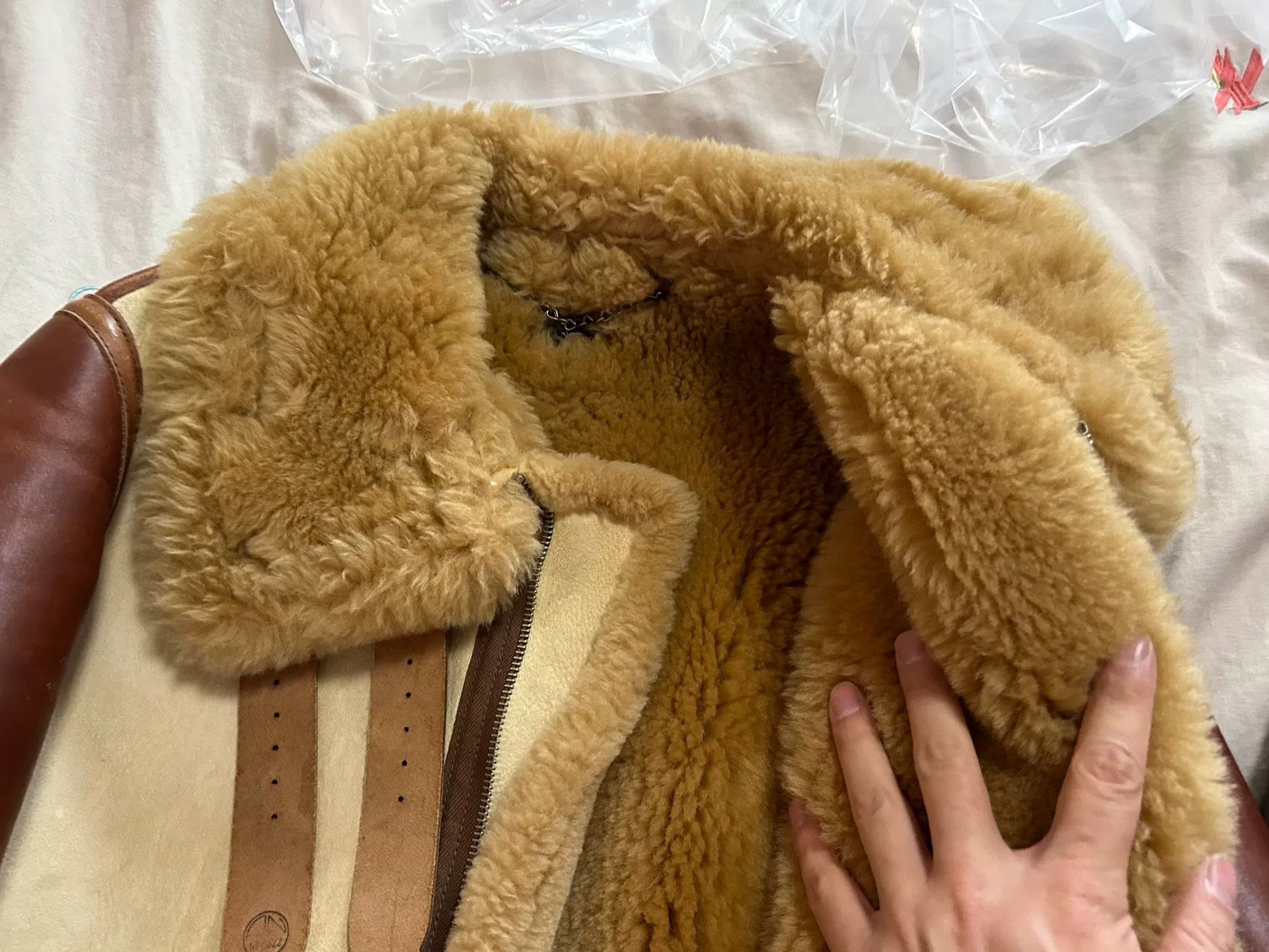 The Real McCoy's vintage real mccoy's shearling bomber jacket Size US M / EU 48-50 / 2 - 4 Thumbnail