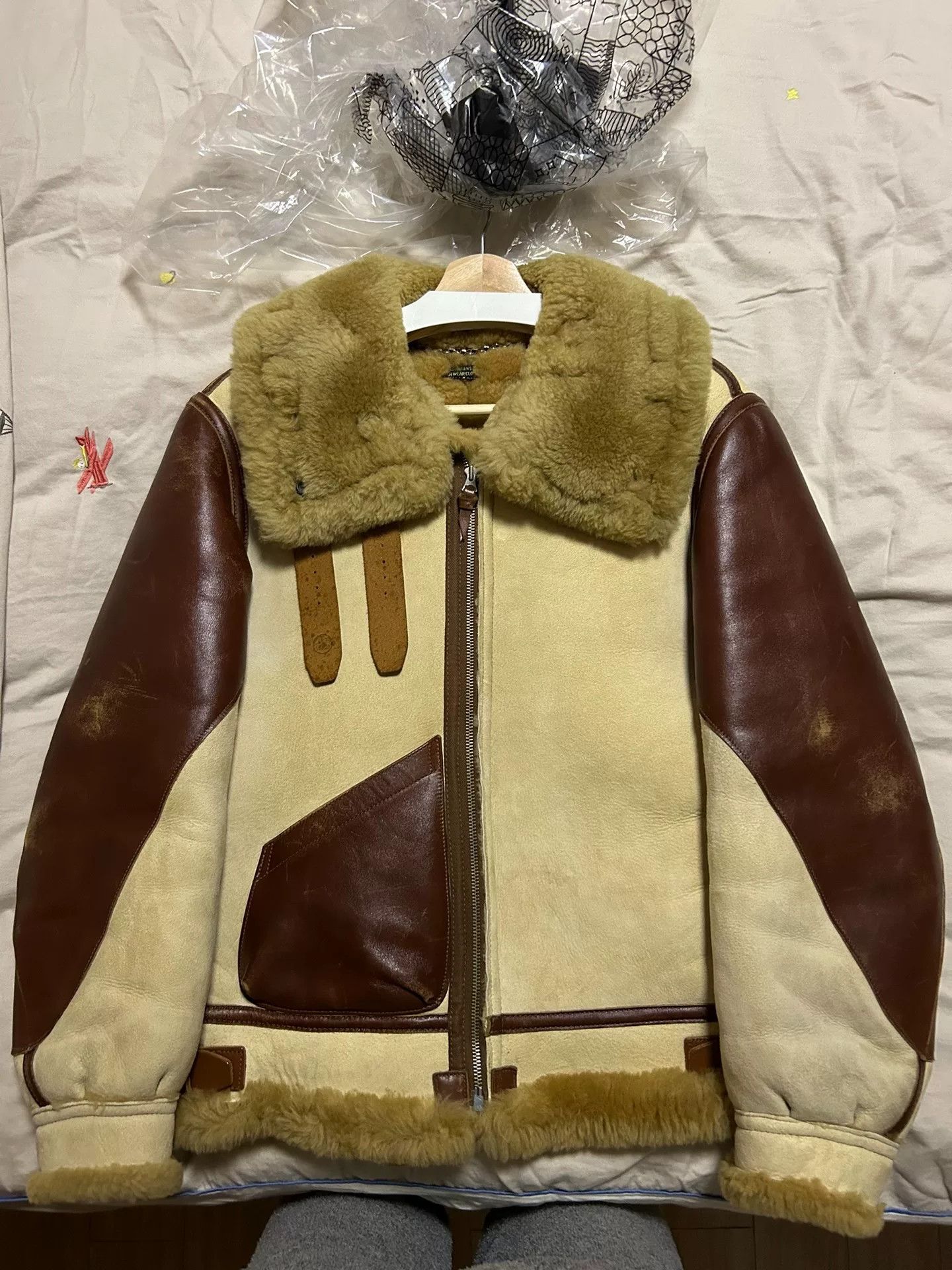 The Real McCoy's real mccoy's b-3 shearling jacket Size US M / EU 48-50 / 2 - 4 Thumbnail