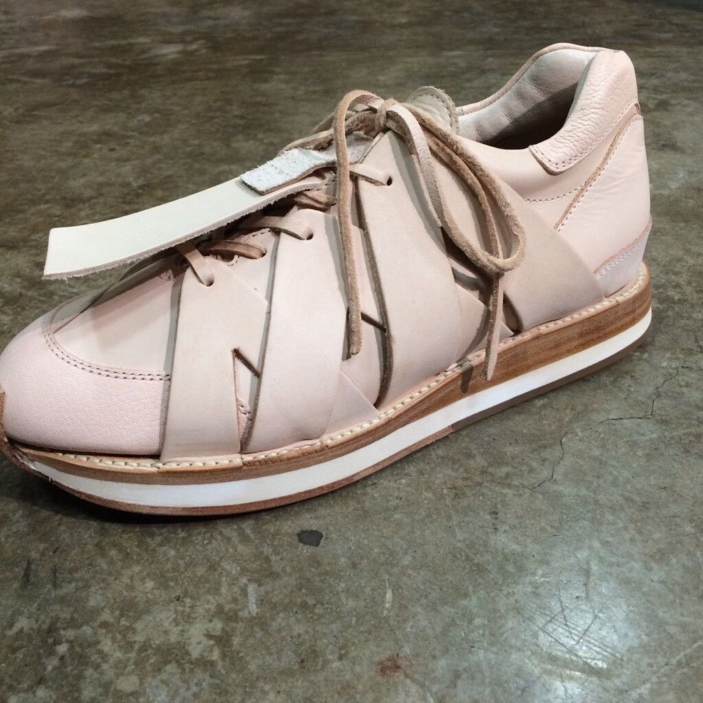 Hender Scheme rare handmade leather sneakers from hender scheme Size US 9.5 / EU 42-43 - 2 Thumbnail