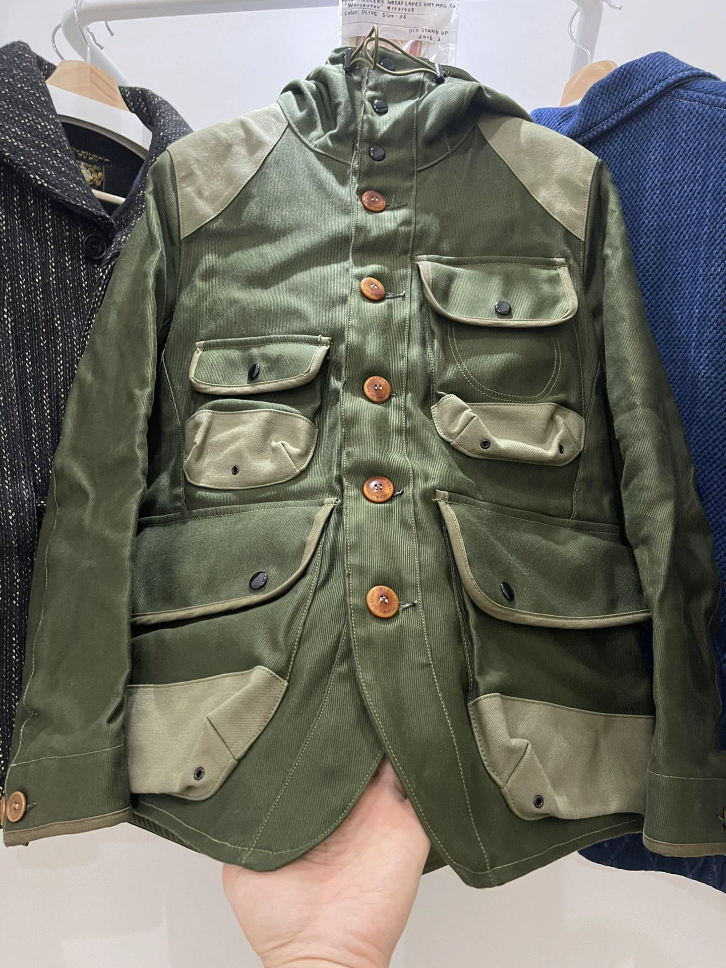 Freewheelers freewheelers olive green parka with tags Size US S / EU 44-46 / 1 - 2 Thumbnail