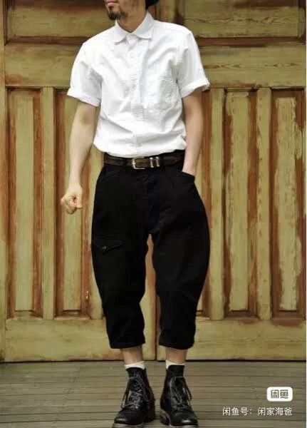 Freewheelers freewheelers erickson black capped pants Size US 30 / EU 46 - 4 Thumbnail