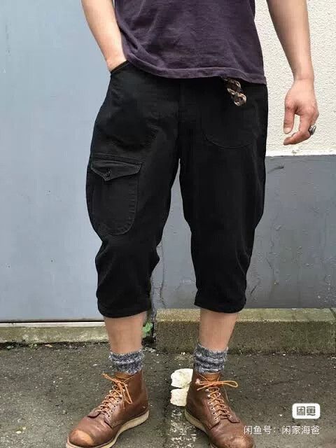 Freewheelers freewheelers erickson black capped pants Size US 30 / EU 46 - 3 Thumbnail