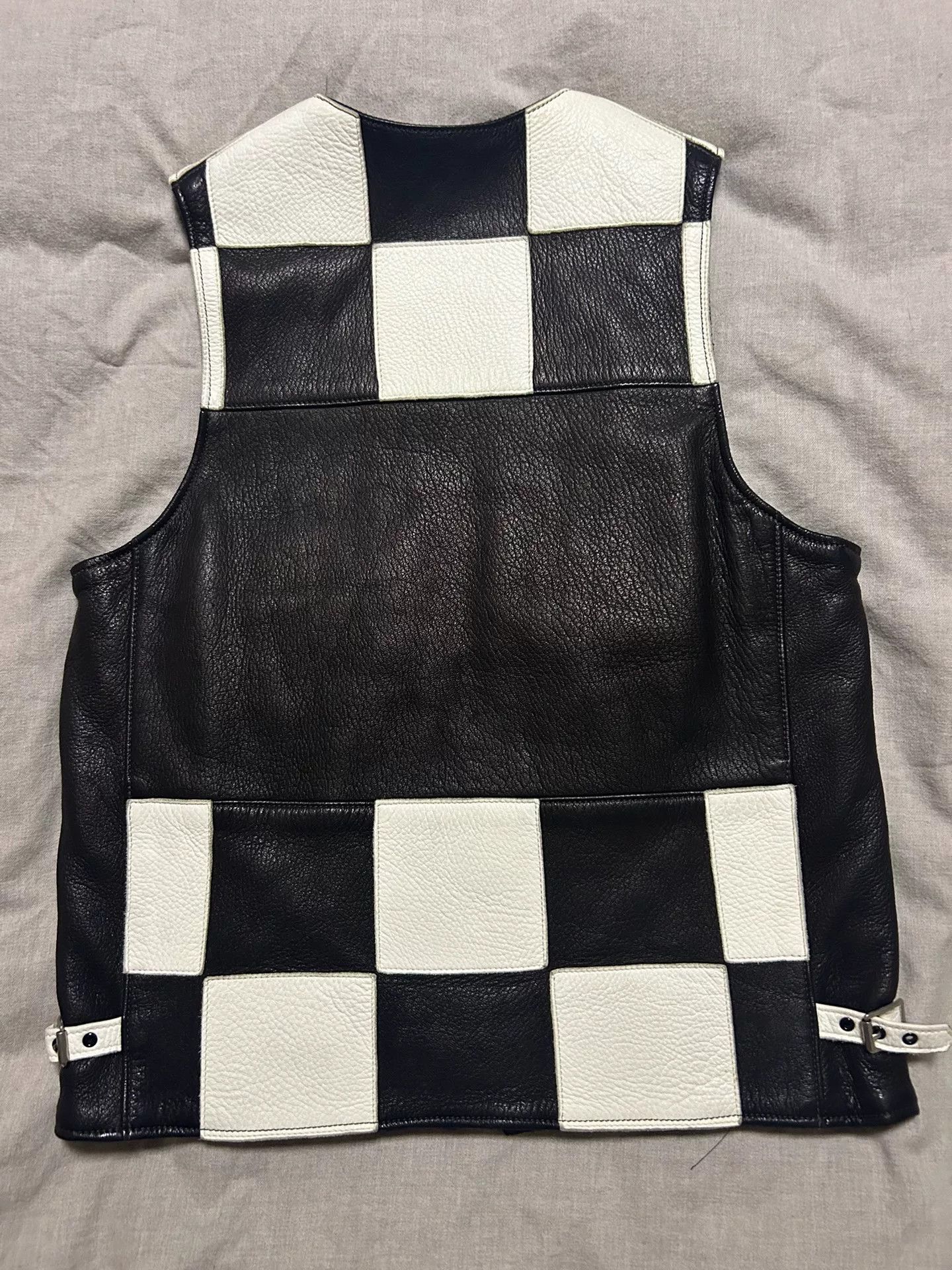 The Real McCoy's real mccoy's buco black and white vest Size US S / EU 44-46 / 1 - 4 Thumbnail