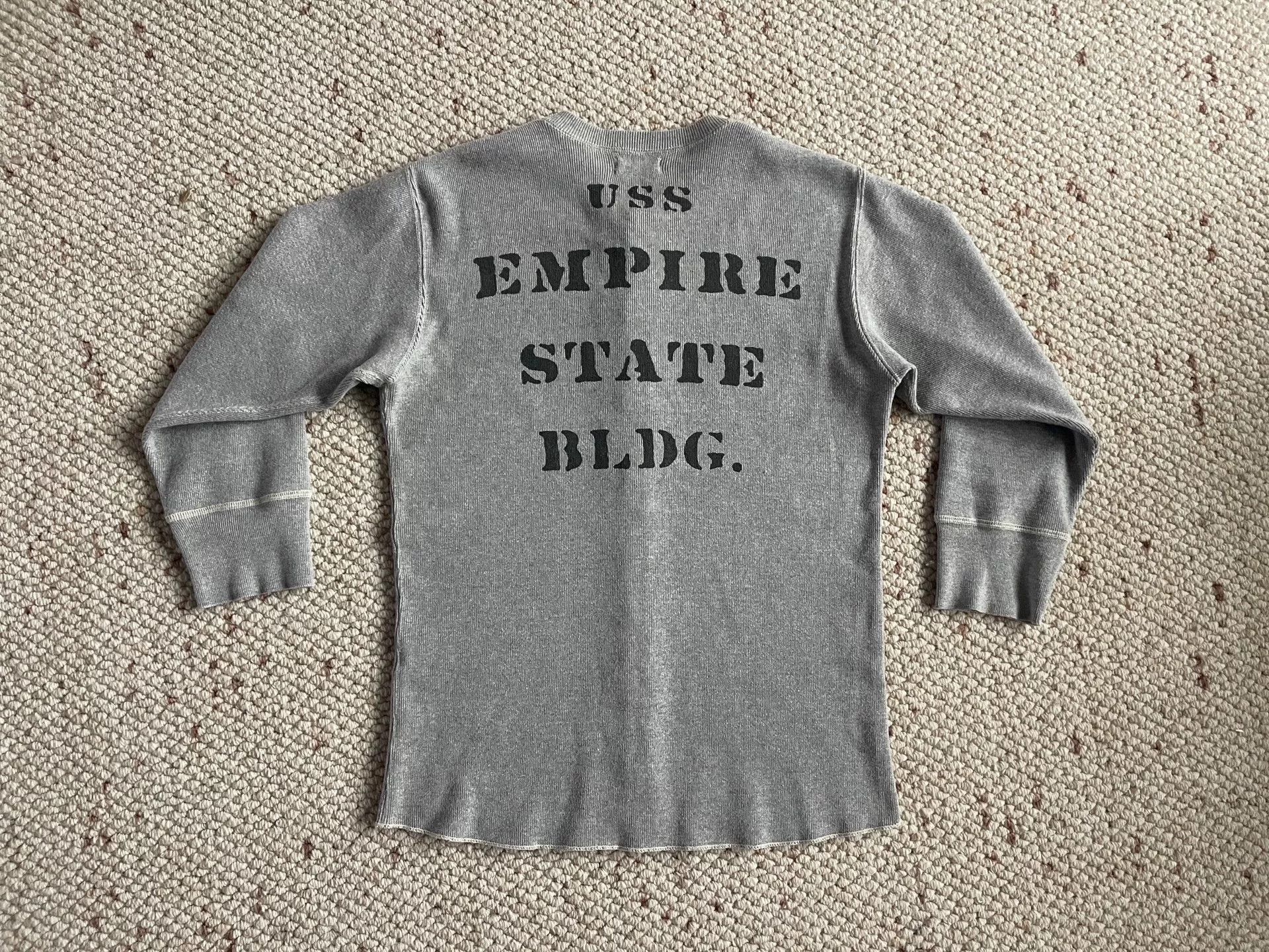 Freewheelers gray seven-sleeve cardigan with print Size US M / EU 48-50 / 2 - 4 Thumbnail