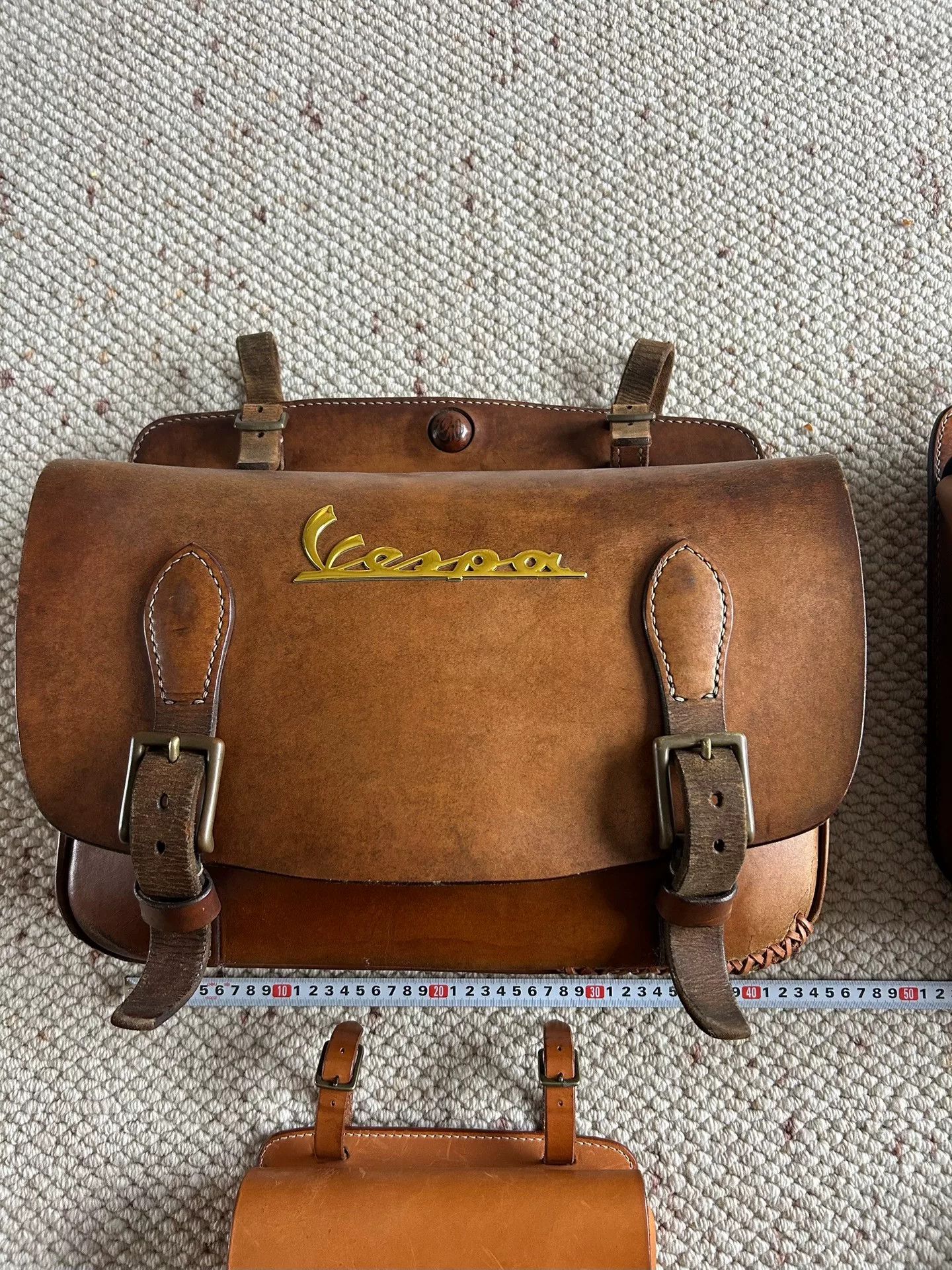 DEMONITES vespa leather messenger bags set Size ONE SIZE - 2 Thumbnail