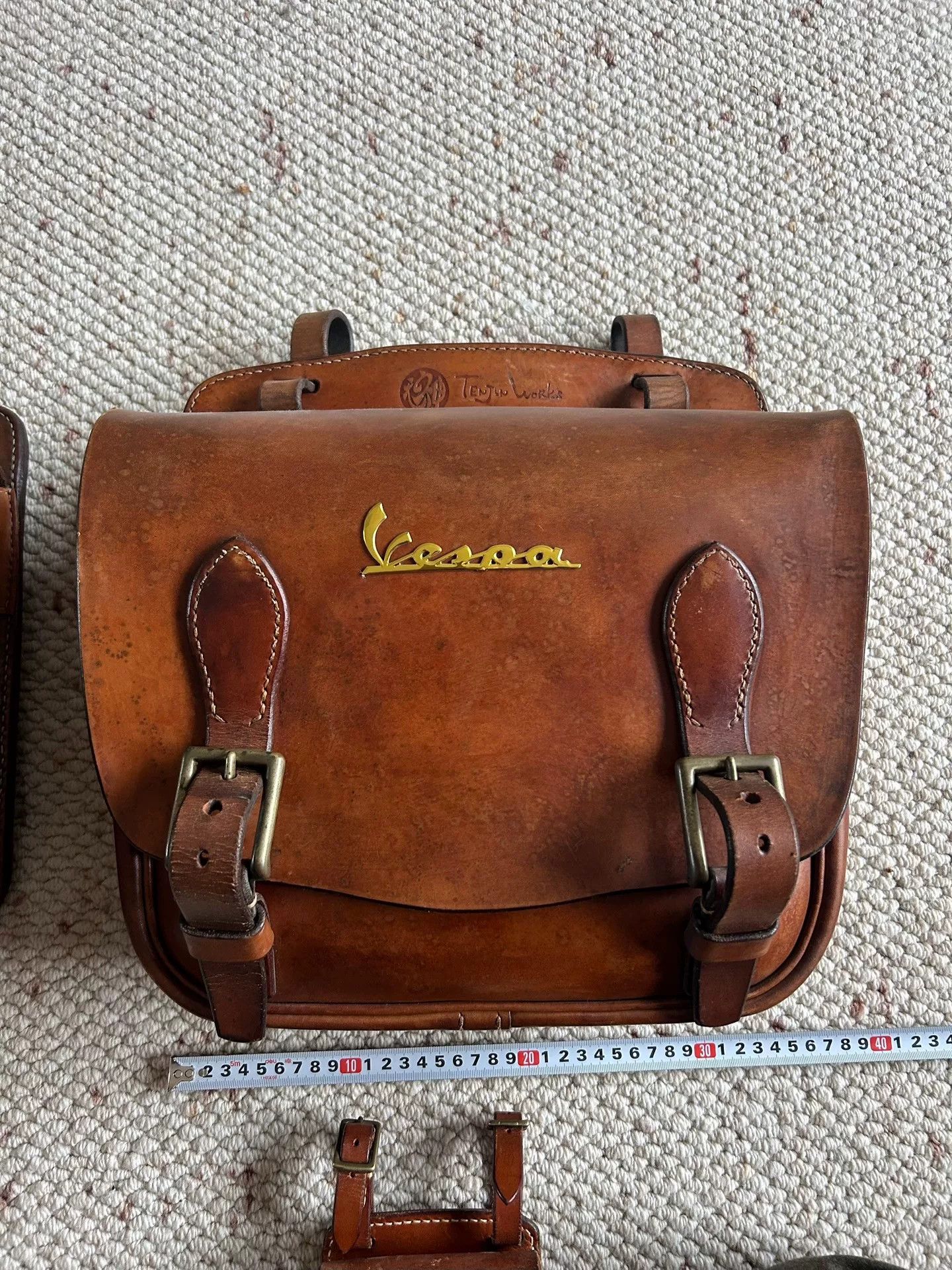 DEMONITES vespa leather messenger bags set Size ONE SIZE - 3 Thumbnail