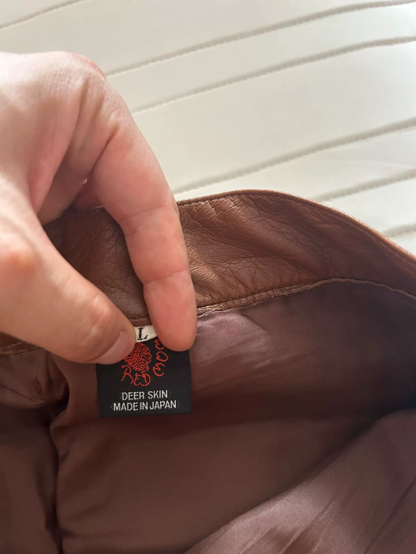 Redmoon red leather shorts by redmoon Size US 34 / EU 50 - 4 Thumbnail