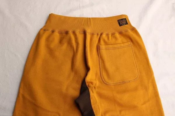 Freewheelers stylish yellow and brown sweatpants Size US 38 / EU 54 - 7 Thumbnail
