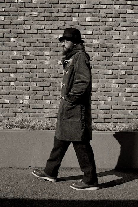 Freewheelers vintage corduroy duffle coat with hood Size US M / EU 48-50 / 2 - 6 Thumbnail
