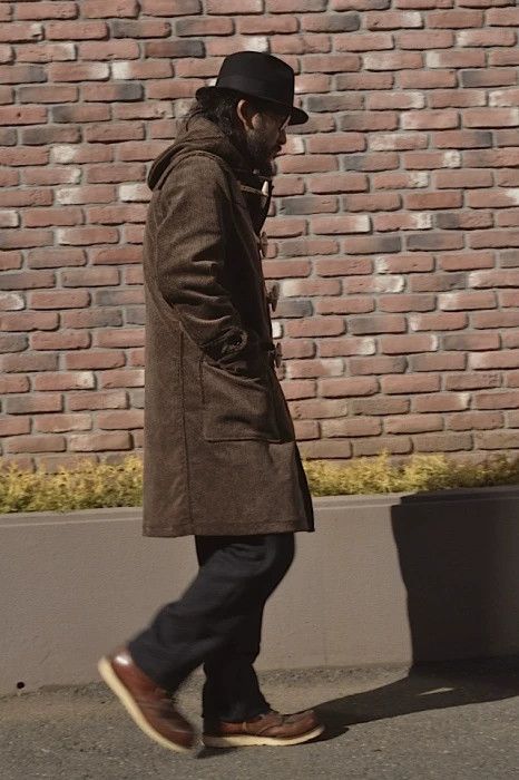Freewheelers vintage corduroy duffle coat with hood Size US M / EU 48-50 / 2 - 8 Thumbnail