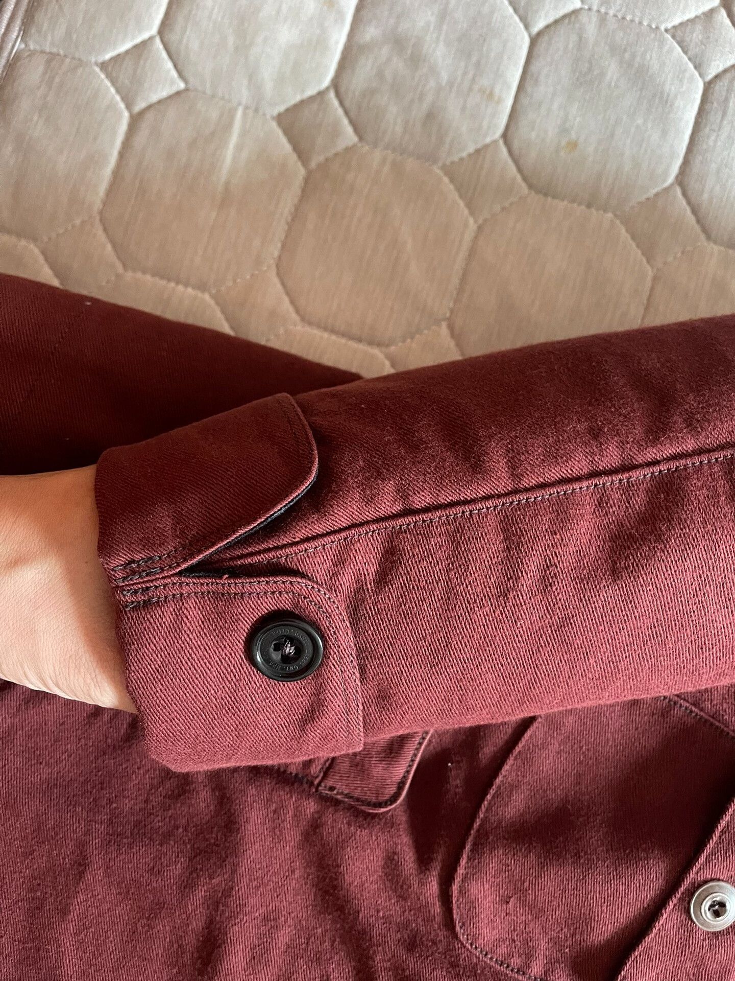 Freewheelers rich red heavy moleskin jacket for men Size US M / EU 48-50 / 2 - 6 Thumbnail