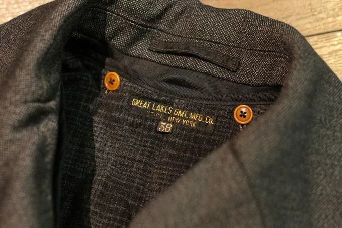 Freewheelers luxurious wool double-breasted coat with removable lining Size US M / EU 48-50 / 2 - 8 Thumbnail