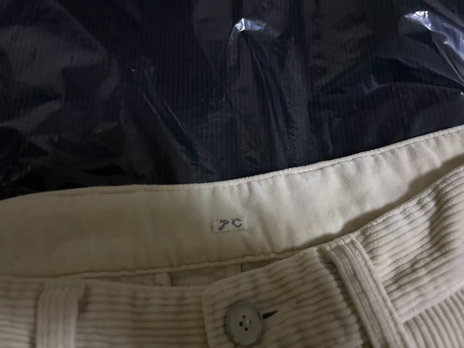 Porter Classic porter classic corduroy pants in white Size US 27 - 6 Thumbnail