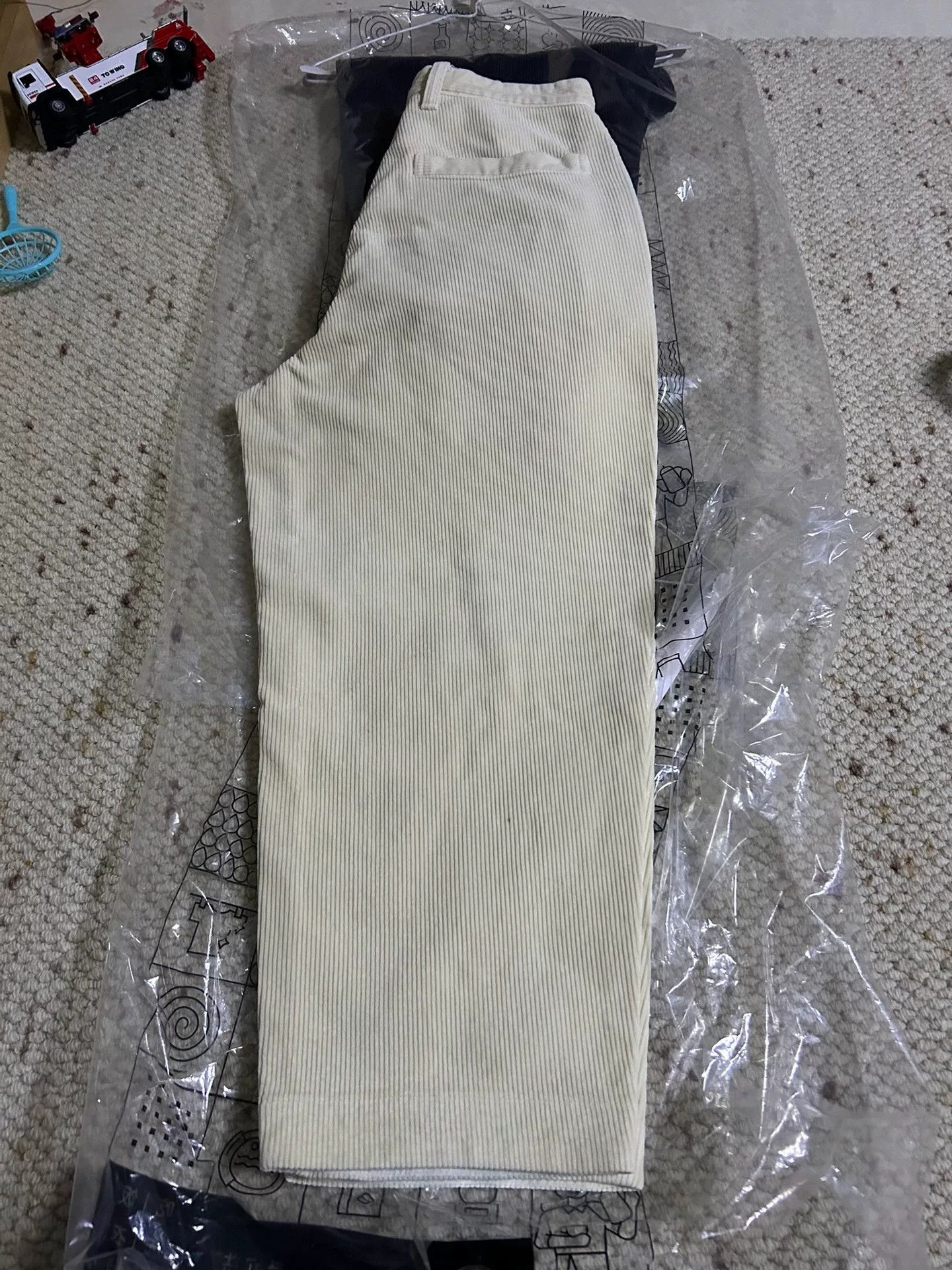 Porter Classic porter classic corduroy pants in white Size US 27 - 2 Thumbnail
