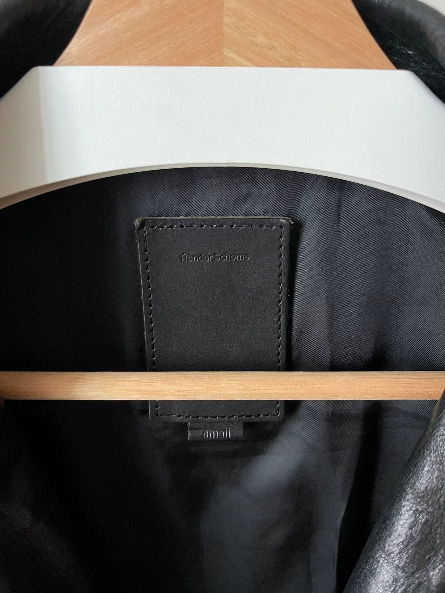 Hender Scheme hender scheme leather biker jacket Size US S / EU 44-46 / 1 - 9 Thumbnail