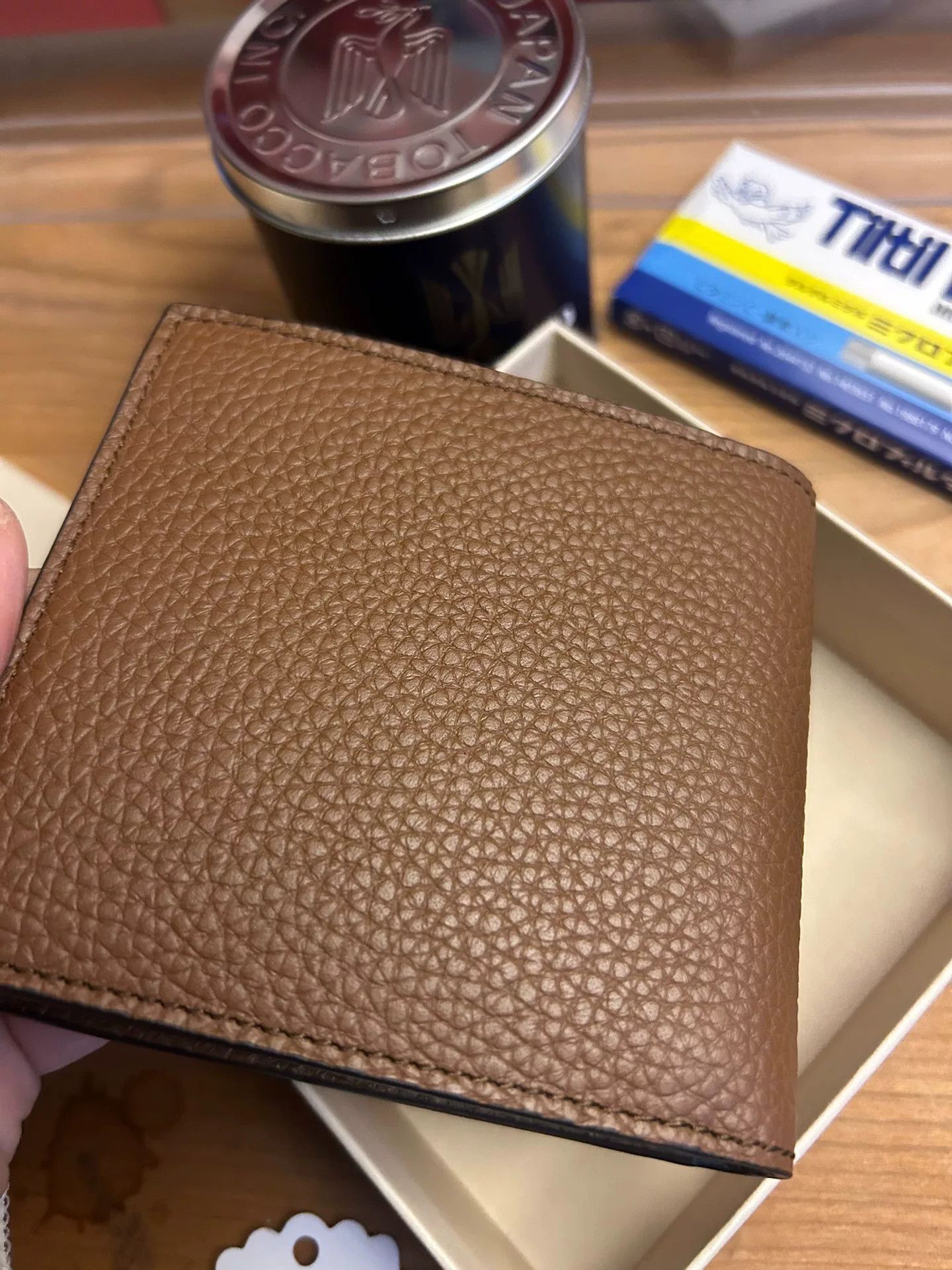 Bally Bally Brown Wallet with White Stripe Size ONE SIZE - 8 Thumbnail