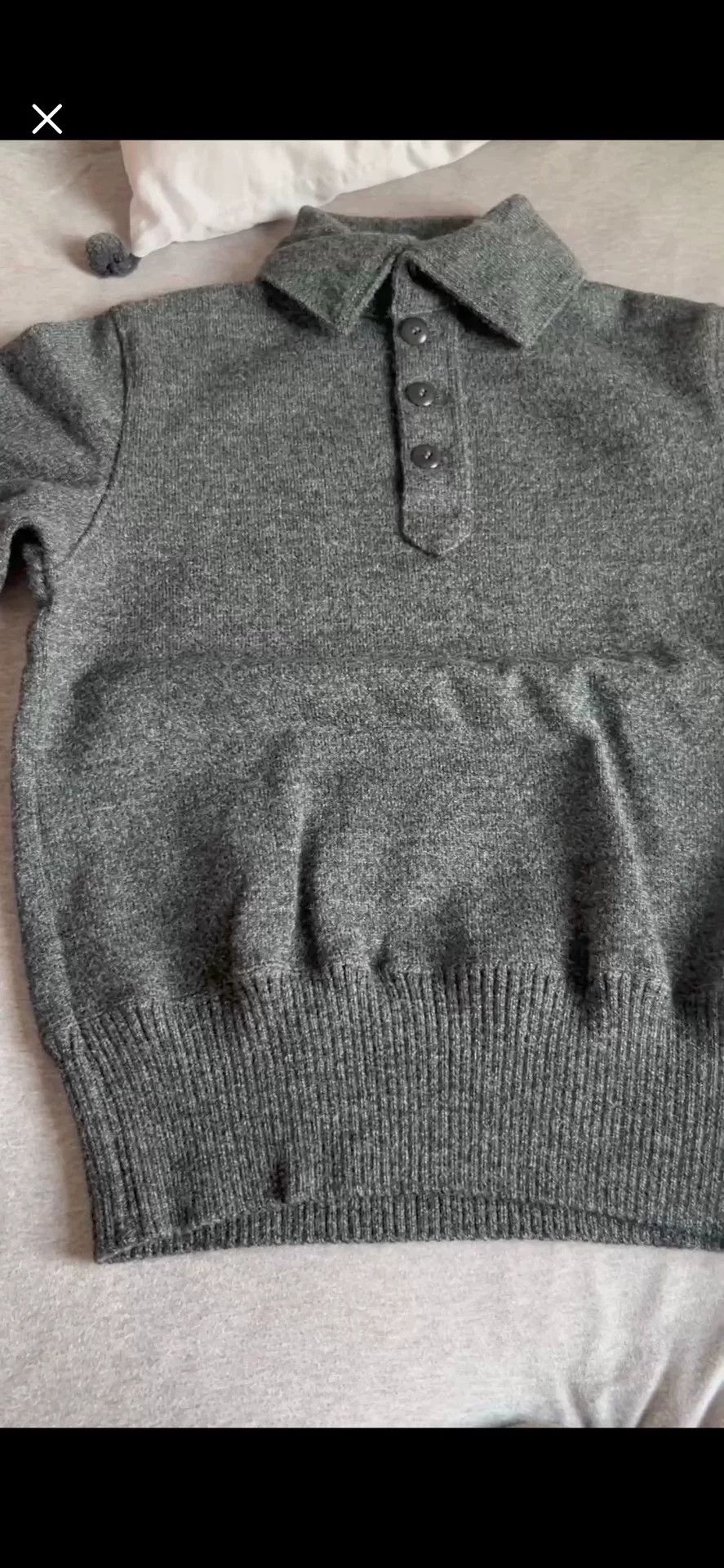 Freewheelers premium thick wool button collar sweater Size US M / EU 48-50 / 2 - 3 Thumbnail