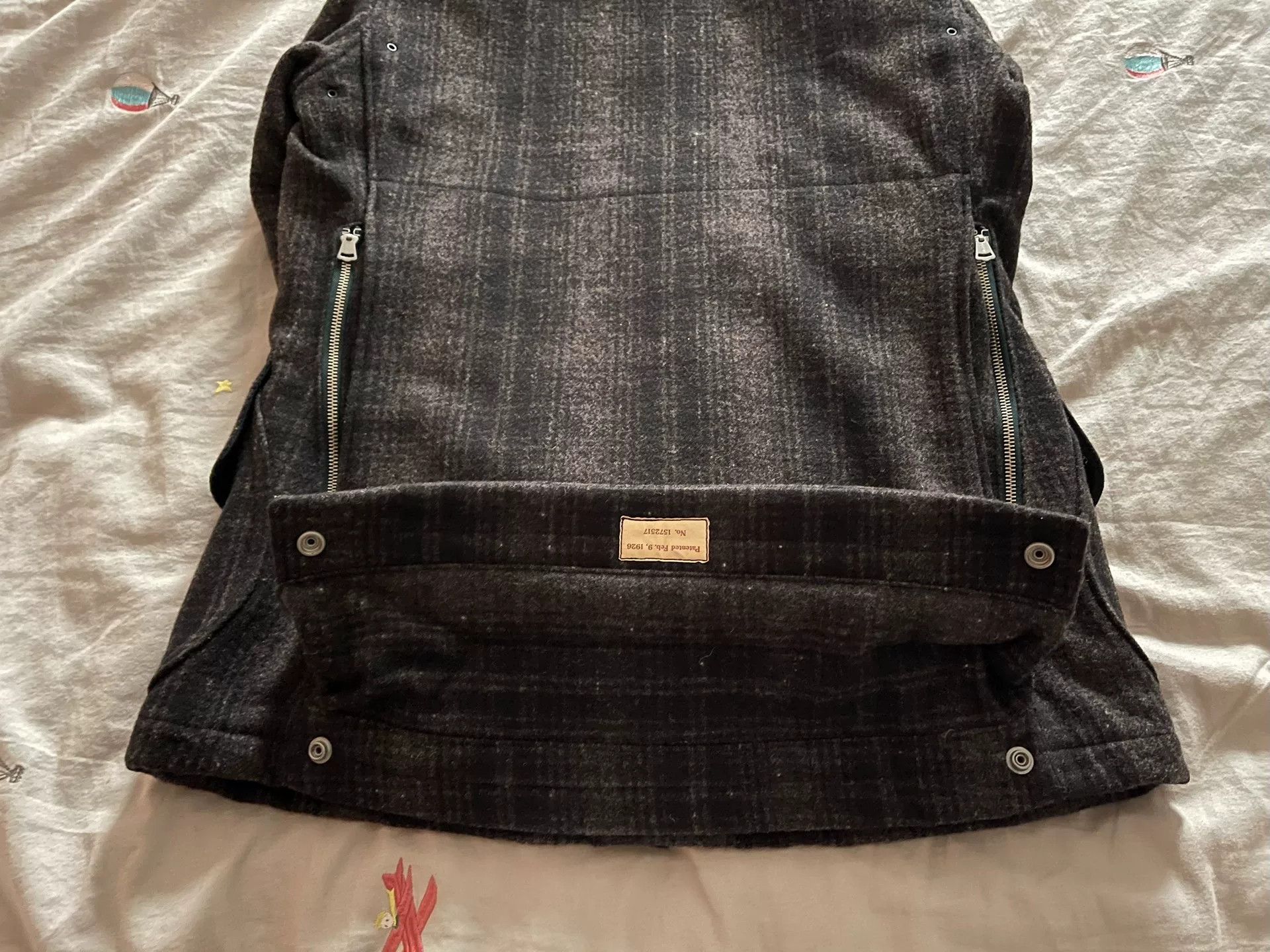 Freewheelers heavy wool check jacket with pockets Size US M / EU 48-50 / 2 - 5 Thumbnail
