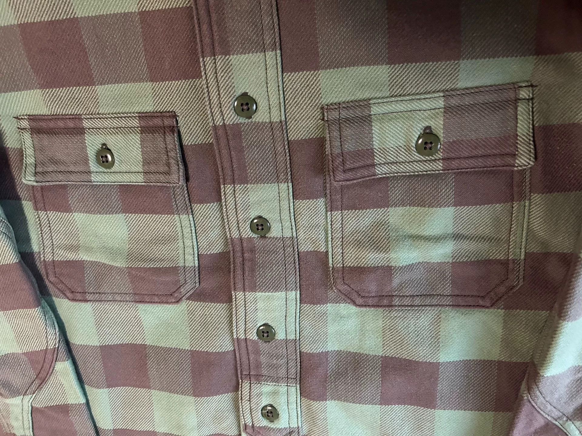 Freewheelers freewheelers green and gray flannel shirt Size US L / EU 52-54 / 3 - 3 Thumbnail