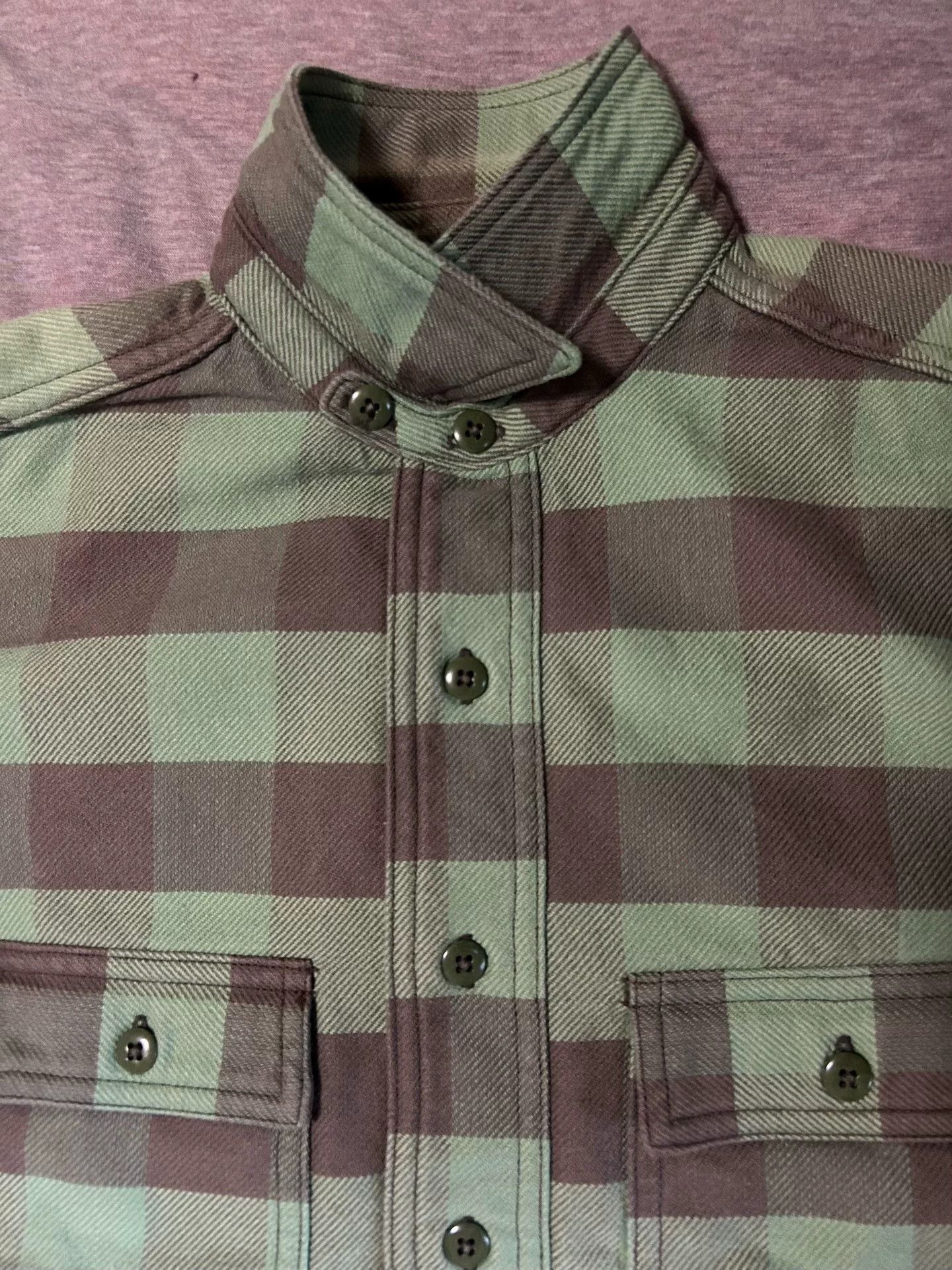 Freewheelers freewheelers green and gray flannel shirt Size US L / EU 52-54 / 3 - 2 Thumbnail