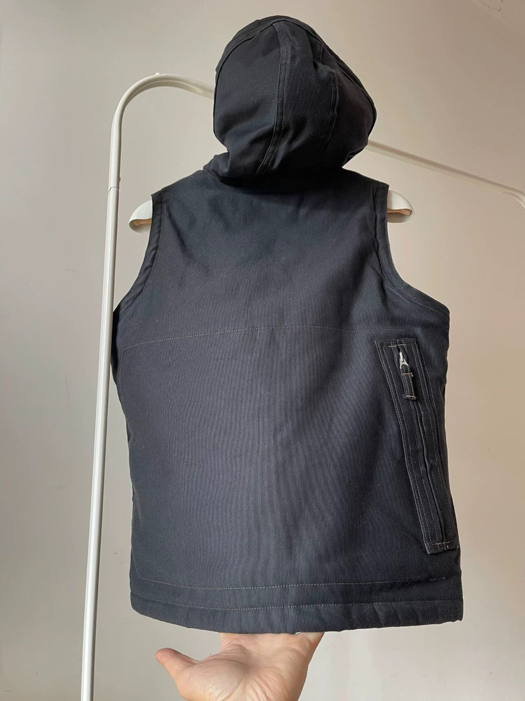 Freewheelers navy blue hooded pilot vest Size US M / EU 48-50 / 2 - 2 Thumbnail