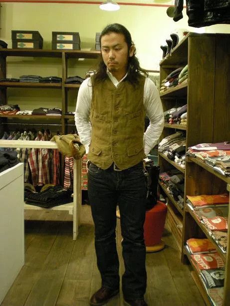 Freewheelers brown hunting coat and vest set Size US S / EU 44-46 / 1 - 7 Thumbnail