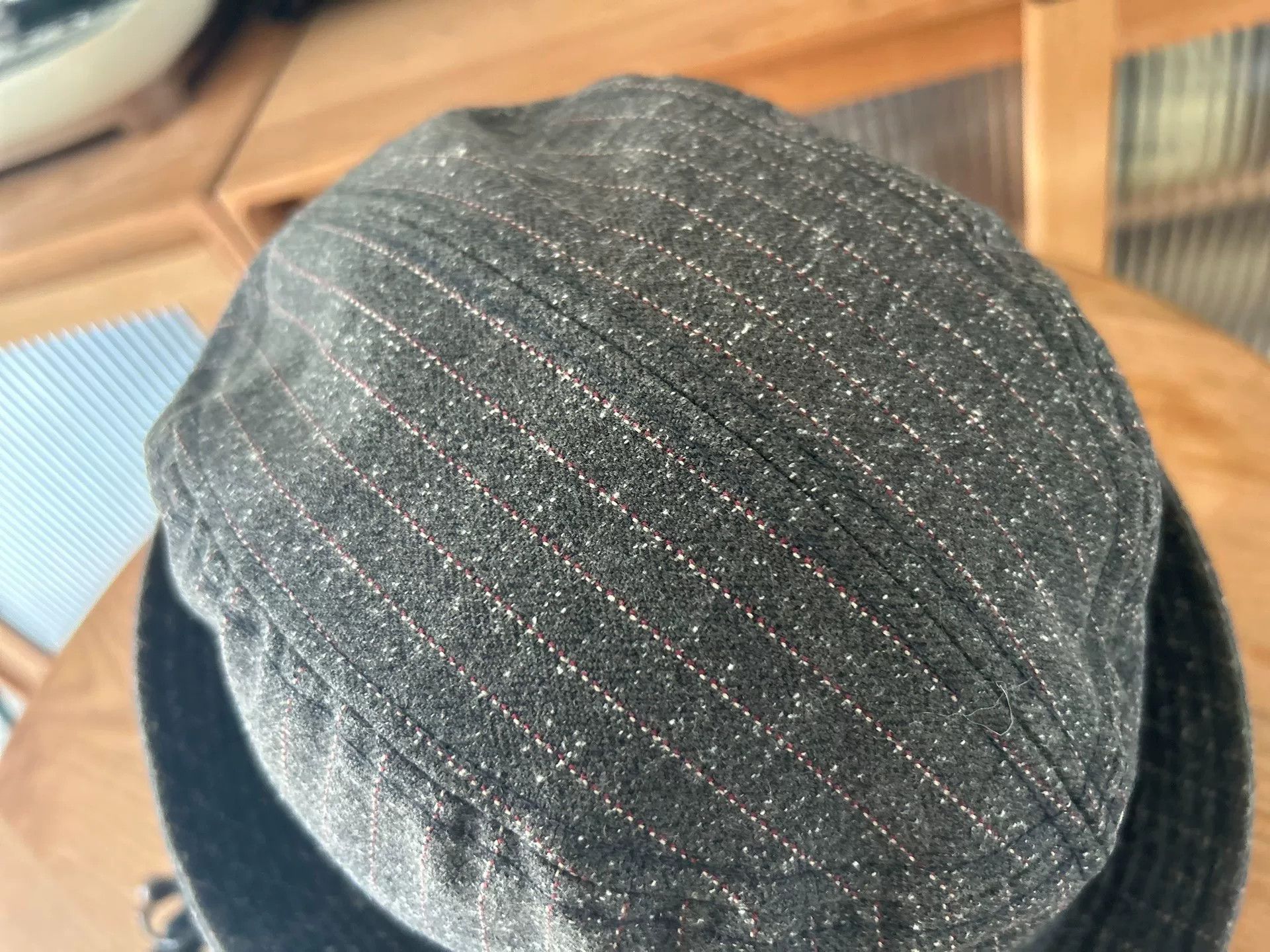 Freewheelers unique gray bucket hat with logo patch Size ONE SIZE - 9 Thumbnail