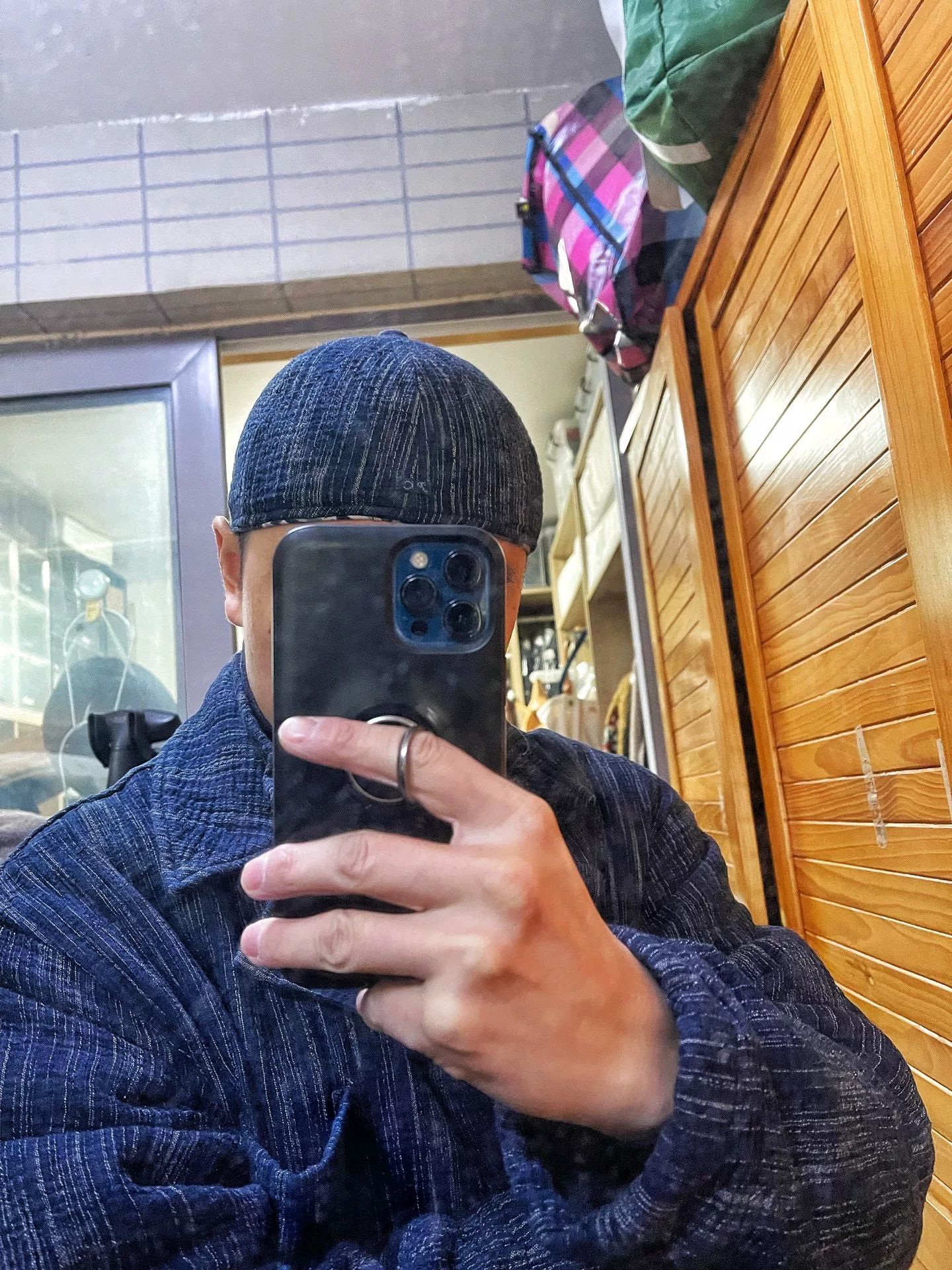 Porter Classic porter classic sashiko short-brim hat Size ONE SIZE - 8 Thumbnail