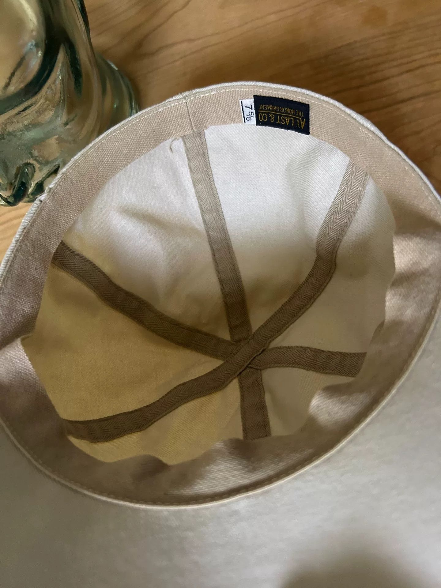 At Last & Co rare beige short-brim cap from at last co Size ONE SIZE - 4 Thumbnail