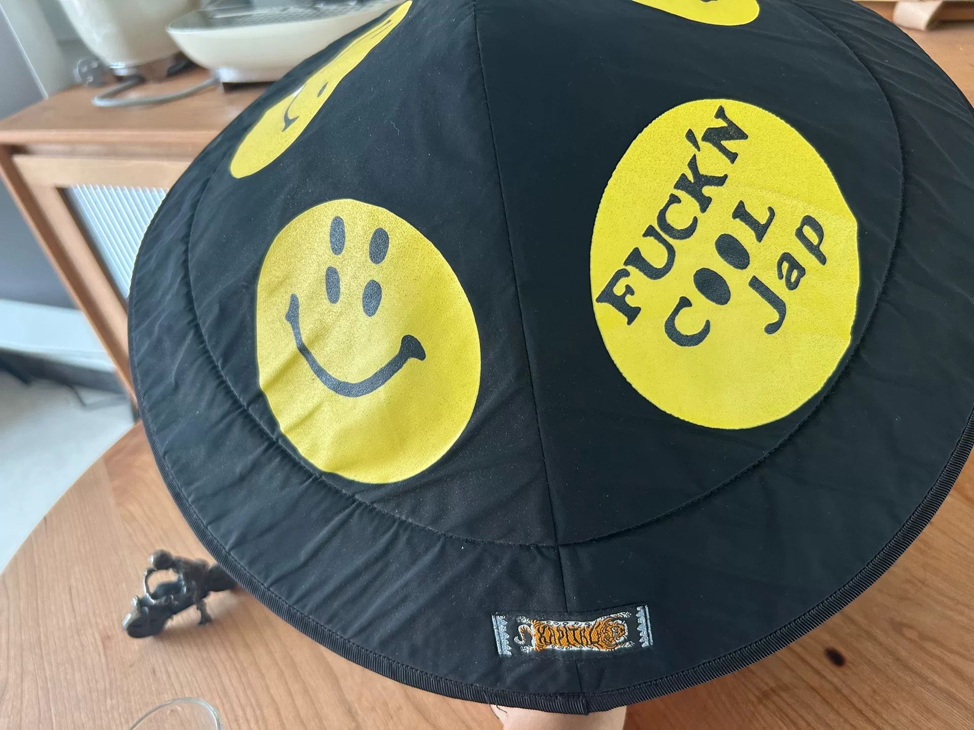 Kapital kapital smiley sun hat with logo Size ONE SIZE - 6 Thumbnail