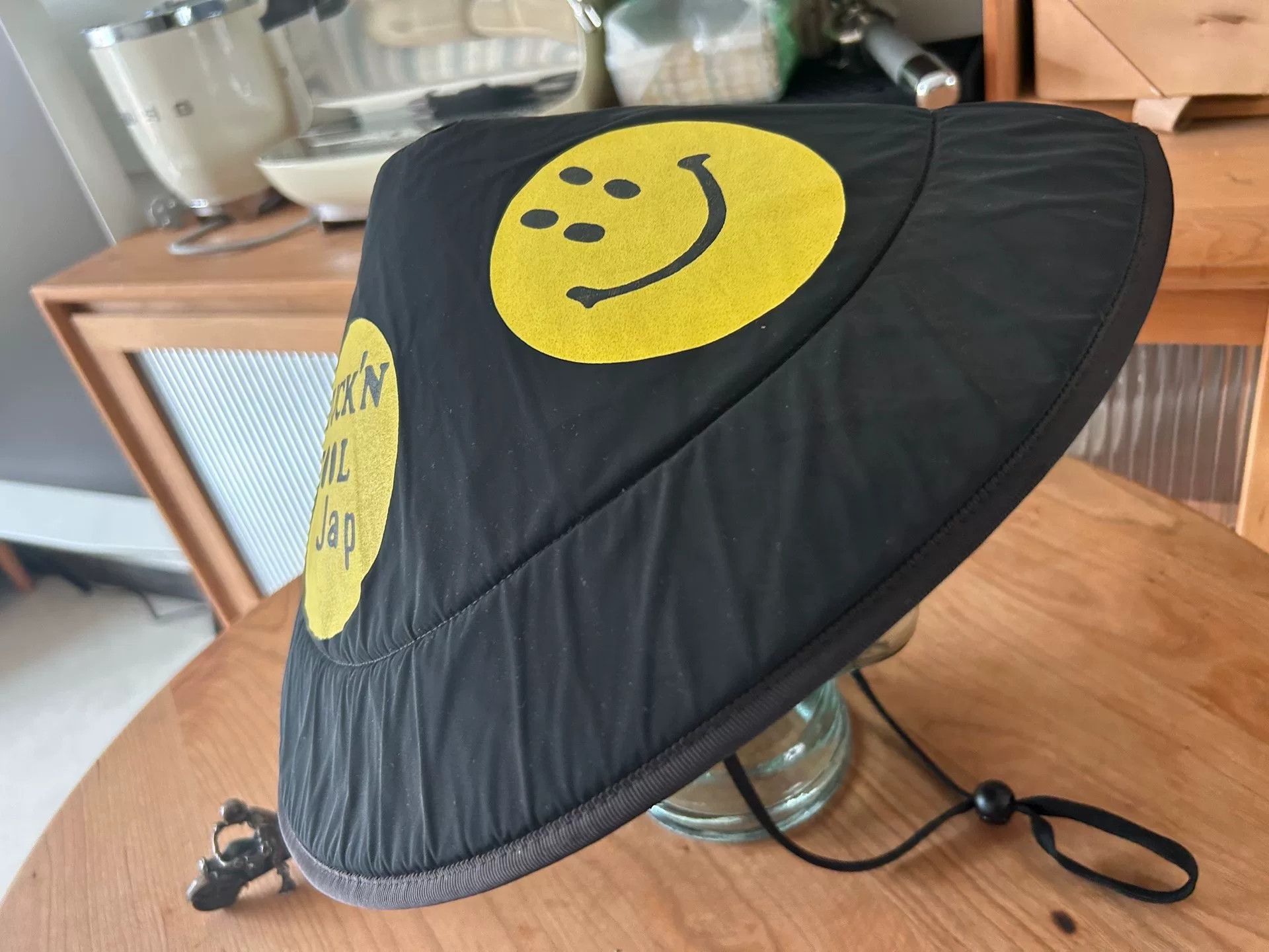 Kapital kapital smiley sun hat with logo Size ONE SIZE - 5 Thumbnail