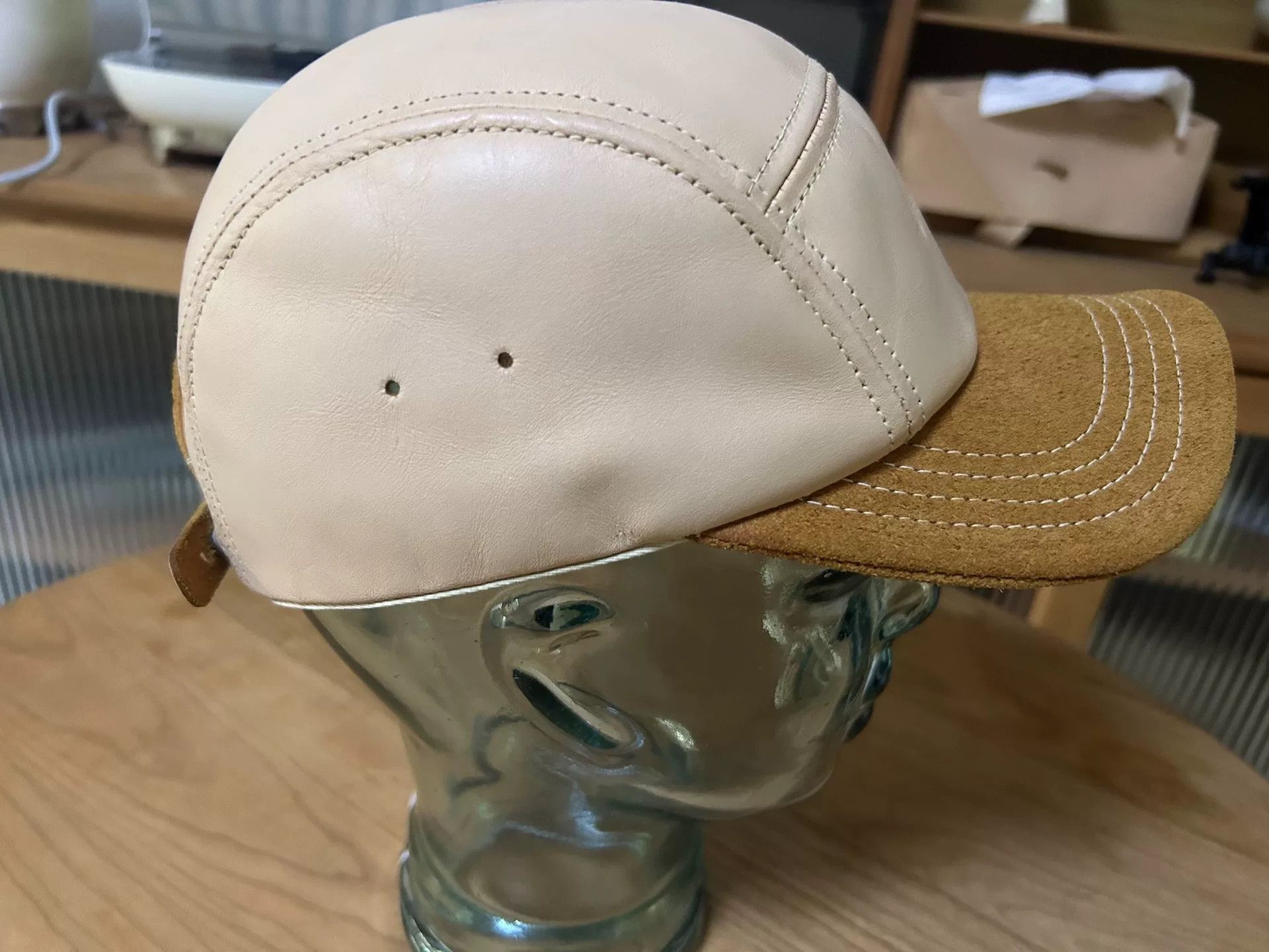 Hender Scheme hender scheme truck driver cap in beige Size ONE SIZE - 5 Thumbnail