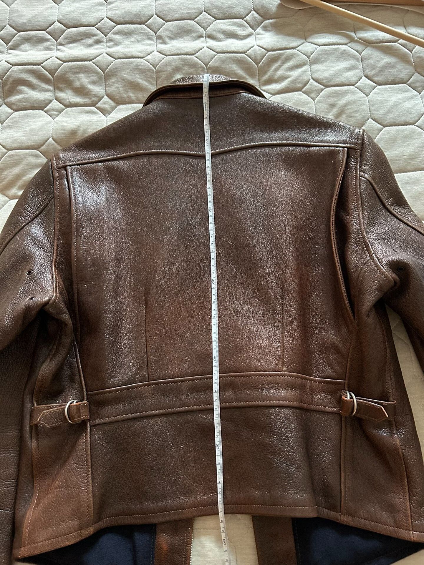 Freewheelers vintage brown goat leather jacket Size US M / EU 48-50 / 2 - 8 Thumbnail