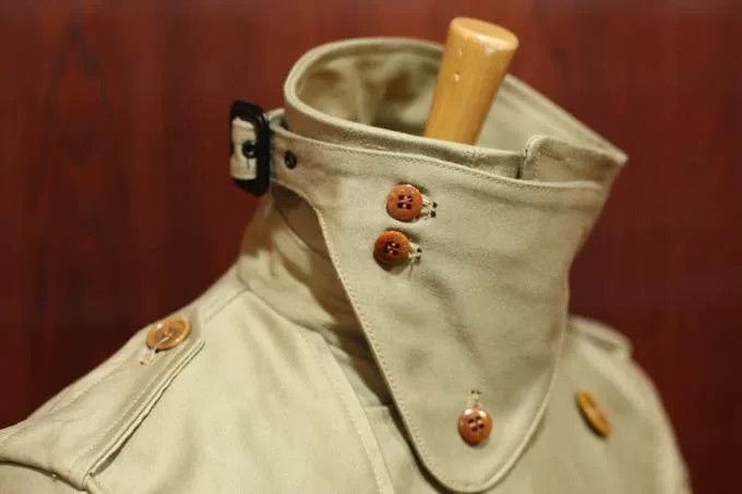 Freewheelers stylish desert yellow trench coat for spring Size US M / EU 48-50 / 2 - 9 Thumbnail