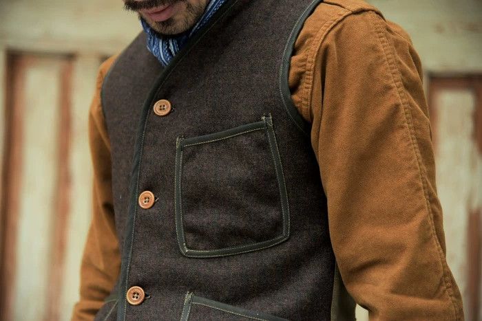 Freewheelers freewheelers boston wool vest Size US M / EU 48-50 / 2 - 3 Thumbnail