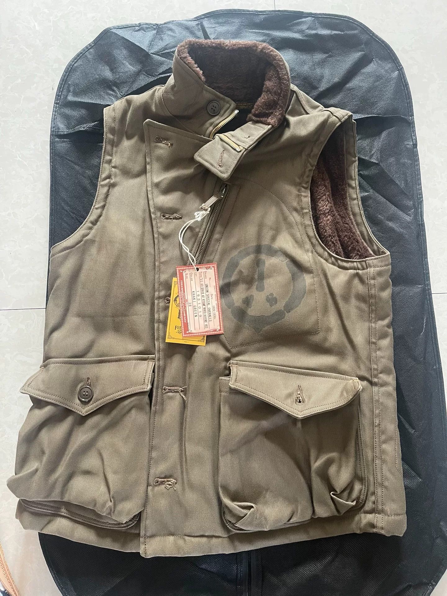 Freewheelers freewheelers aviator's winter vest Size US M / EU 48-50 / 2 - 3 Thumbnail