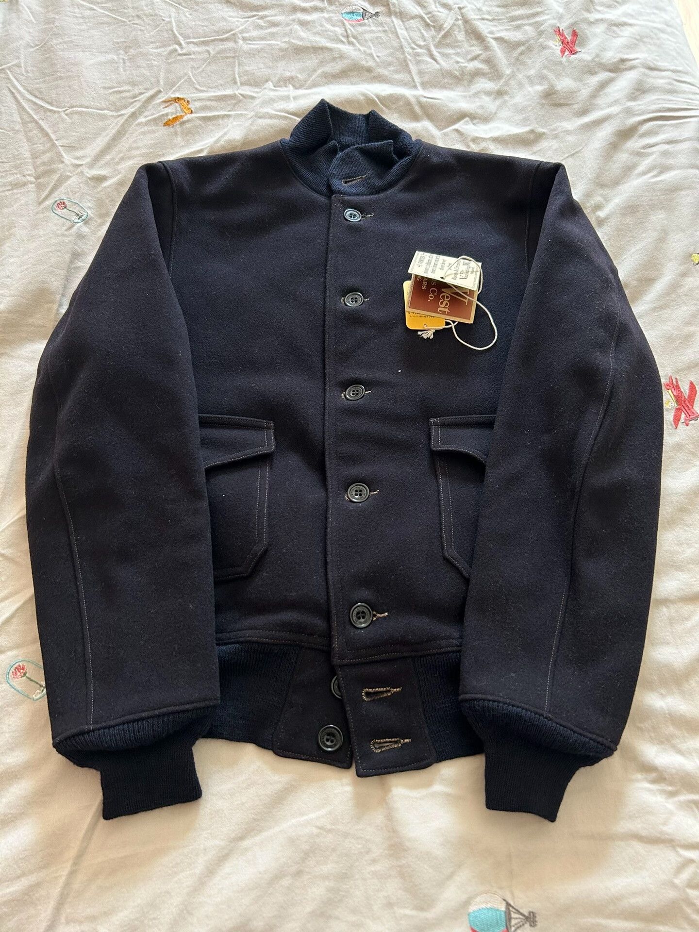 Freewheelers freewheelers A-1 wool coat in black Size US M / EU 48-50 / 2 - 5 Thumbnail