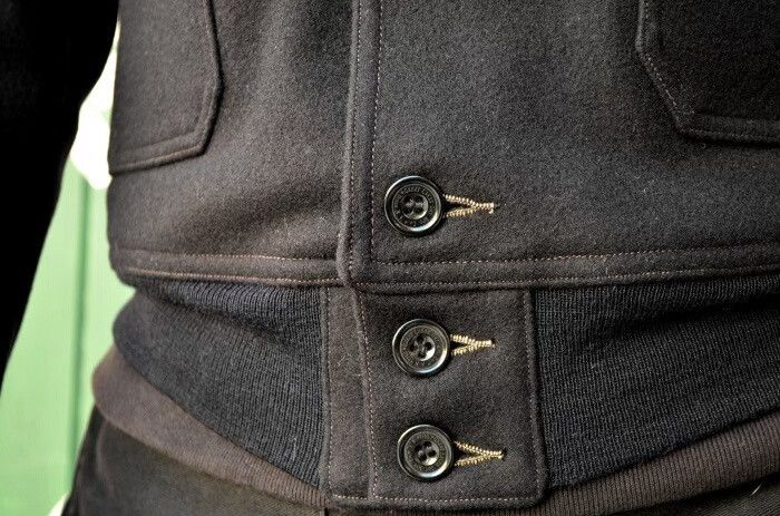 Freewheelers freewheelers A-1 wool coat in black Size US M / EU 48-50 / 2 - 3 Thumbnail